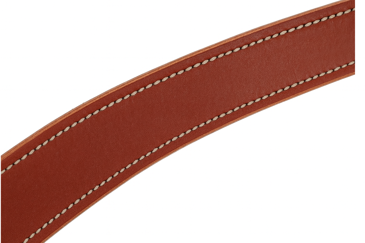 Pechera Western de Cuero con Diseño Contorneado y Aro Central