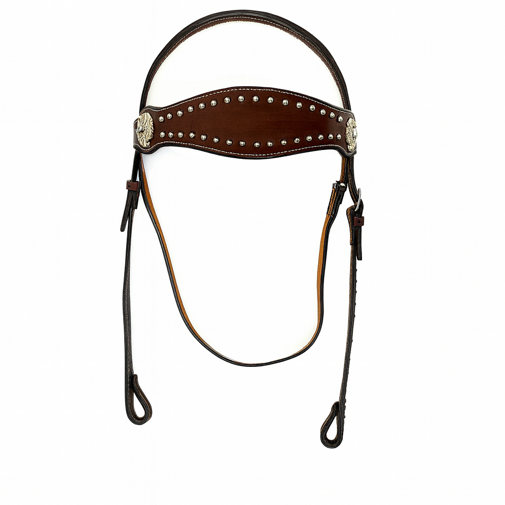 Juego de Brida y Pechera de Cuero Premium